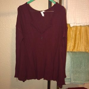 Boutique Cranberry sweater